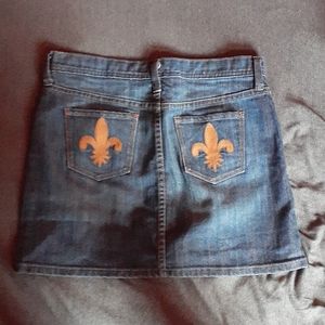 Jean skirt